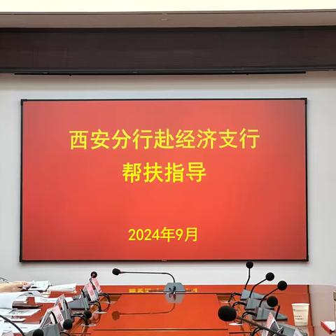 西安分行赴经济支行﻿开展 ﻿第三方支付绑卡业务帮扶指导