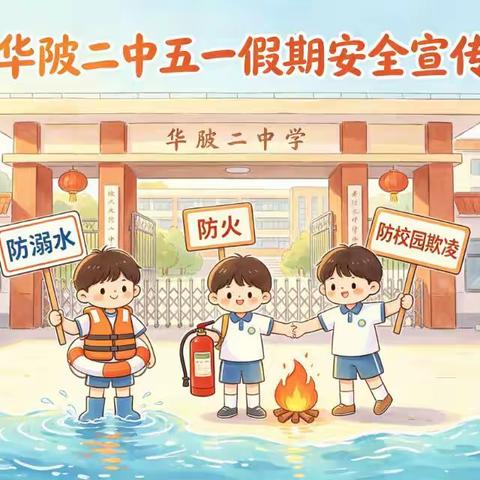 假期不松懈 安全伴我行——华陂二中五一安全告知