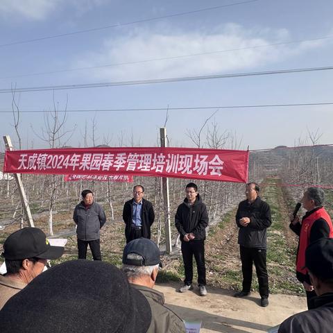 果园春管正当时 技术培训到田间