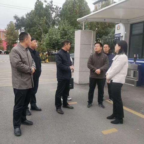 寒冬入约至  平安暖意浓    ——邢台市教育局到平安小学就冬季取暖工作调研