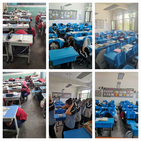 筑牢安全防线 提升应急能力——胶州市北关中学2025年度防震防踩踏应急疏散演练