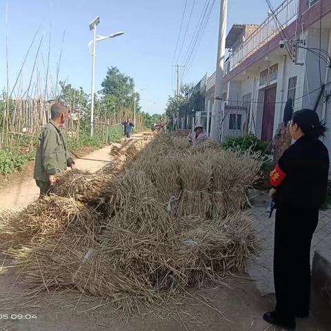 退役军人勇担当，三夏防火显英姿