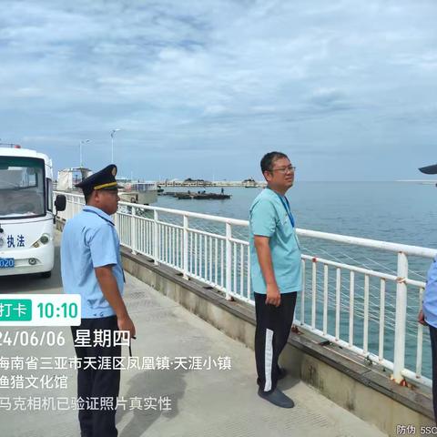 接收海上违规废弃渔排