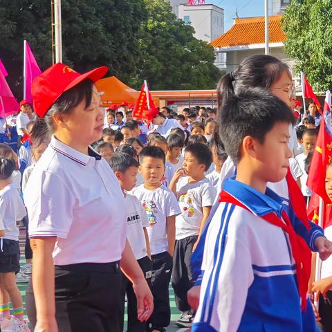 健体筑梦，强国有我!  ——霞洞镇中心小学第一届大型运动会盛大开幕