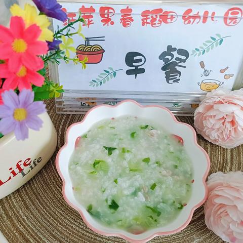 红苹果春稻田幼儿园 美食每刻伴我健康成长