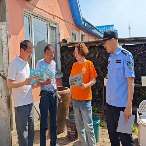 翠岗镇民政服务站开展禁毒知识宣传活动