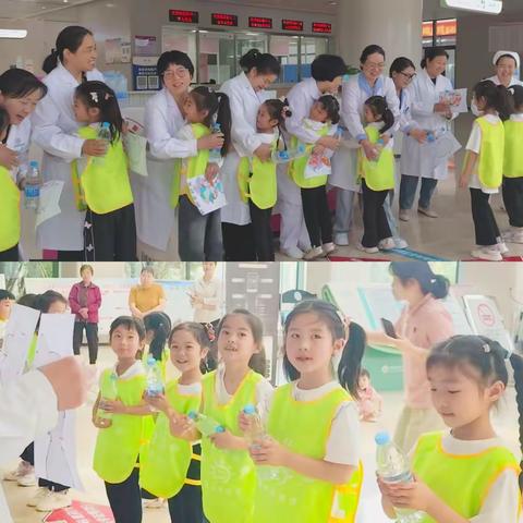 童心暖医护·致敬生命守护者——育才幼儿园走进邓州市妇幼保健院劳动节特别活动
