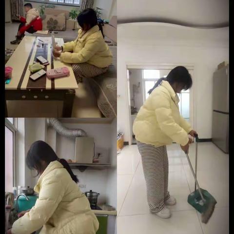 洛滨中学八.9班劳动实践