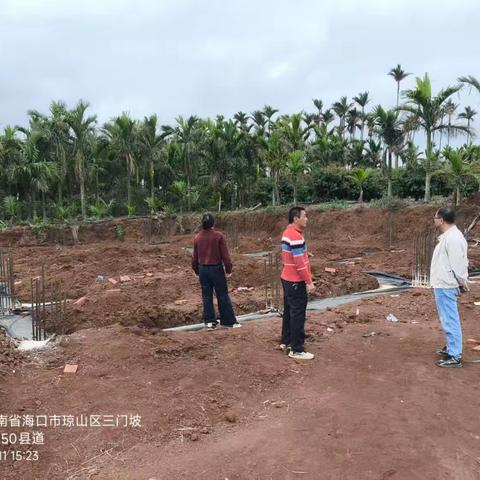 红明居文岭片常态化两委巡查工作