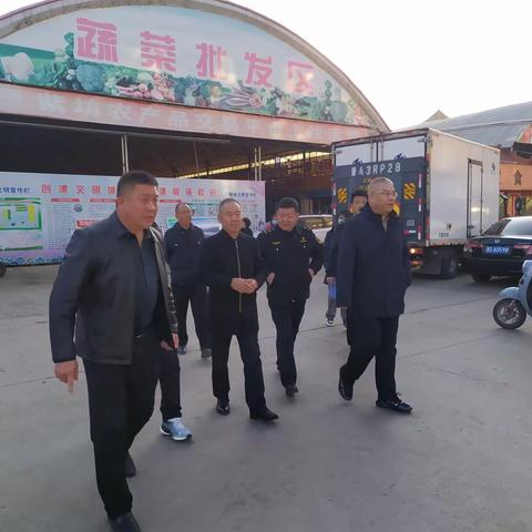 长治市紫坊农产品市场迎接国家卫生城市复审工作动态