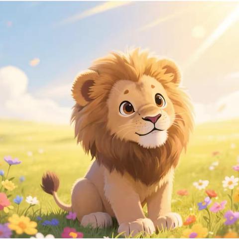 陶官小学附设幼儿园中班美术活动——《狮子》🦁