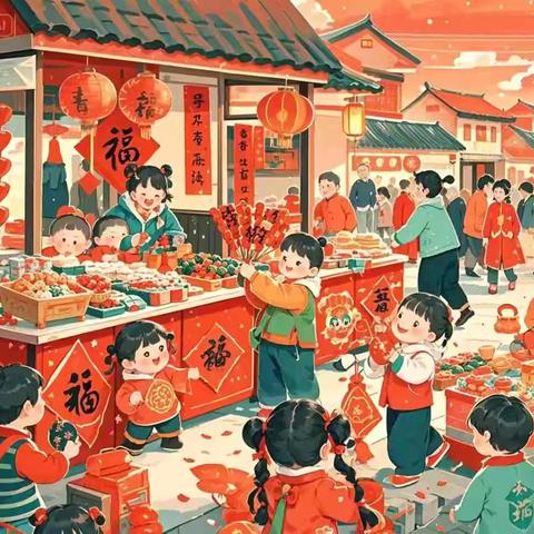 “元启翰林，童梦庙会”—陶官小学附设幼儿园🏫庆元旦🎊逛庙会🏮亲子活动