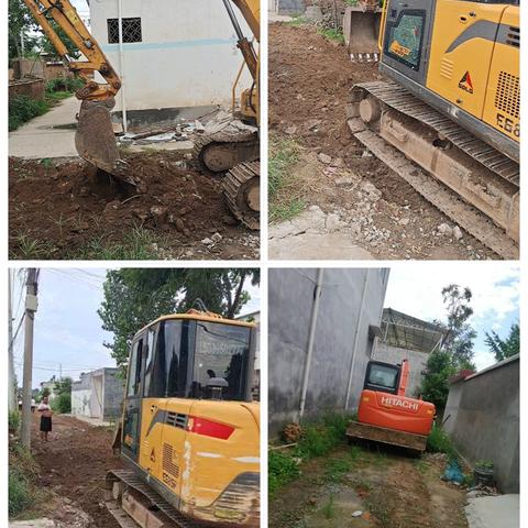 九街镇：建设排水管道 改善人居环境