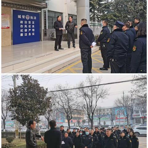 武功县城市管理执法局 开展春节前市容秩序及环境卫生大整治活动