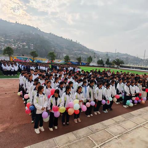 百日竞渡，破浪展雄风 | 祥云县鹿鸣初级中学2026届中考百日誓师大会圆满举行