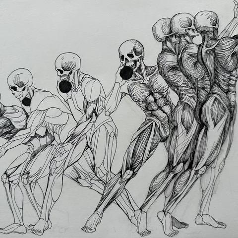 游戏2502班《动态速写》课程作业展