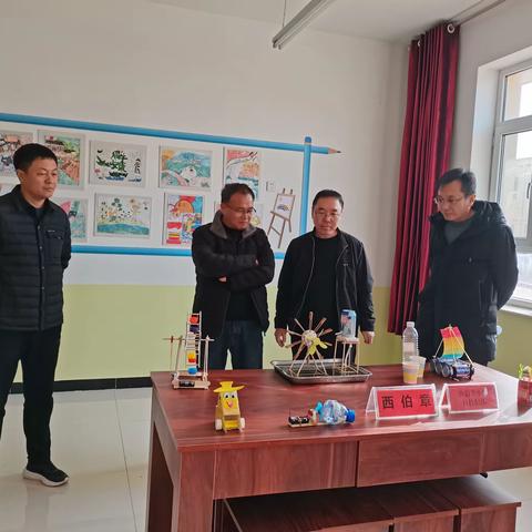 我动手我快乐----安国市西佛落学区科技制作展览会