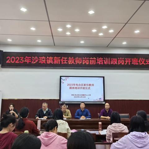 跟岗赋新能，蓄力新征程--2023年电白区沙琅镇小学新任教师语文科组跟岗学习