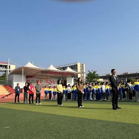 劳动创造幸福，奋斗成就梦想 ——光山县第六初级中学第十二周升旗仪式