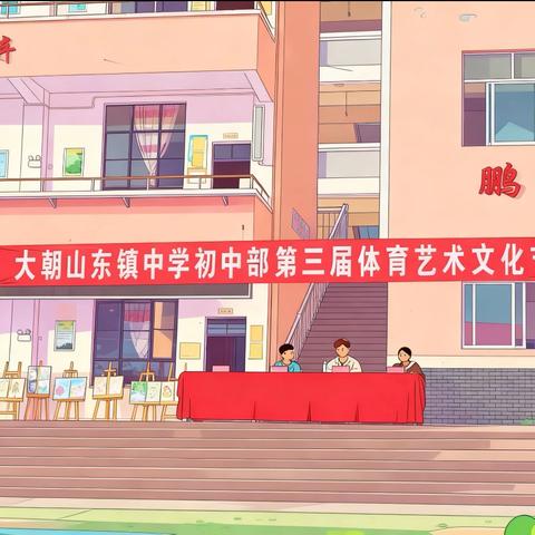 青春燃赛场，艺体绽芳华 ‍——大朝山东镇中学第三届体育艺术文化节暨初中部第二十八届冬季田径运动会