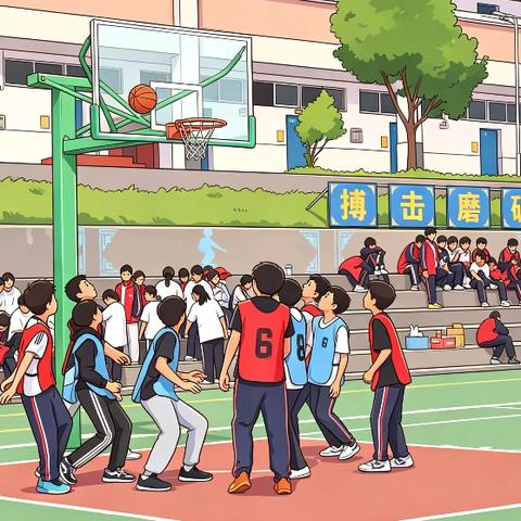 以篮球之名，赴青春之约 ‍大朝山东镇中学初中部“5·4青年杯 ‍暨课后服务成果展示”篮球赛