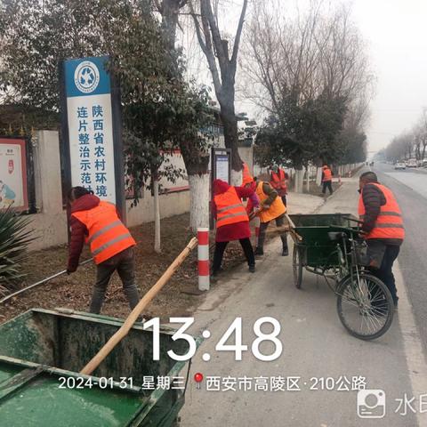 耿镇街道：环境整治再提升 干干净净迎新春