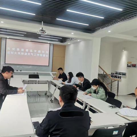 【趵突泉街道泺文路社区】积极应对极端大风天气，全面开展安全隐患排查