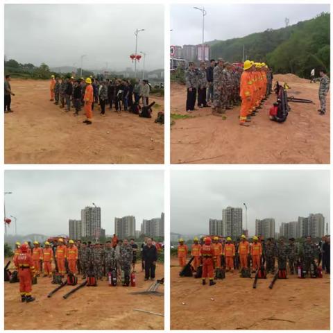 培训演练强技能 共筑森林防火“安全墙”-通什镇组织开展2024年森林防灭火专业培训