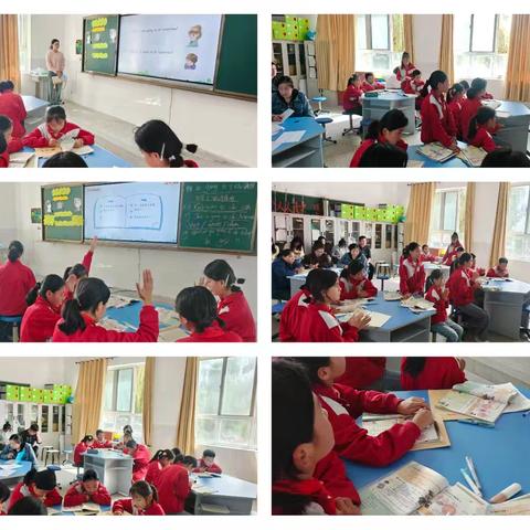 关家川学区杓家小学公开课教研活动