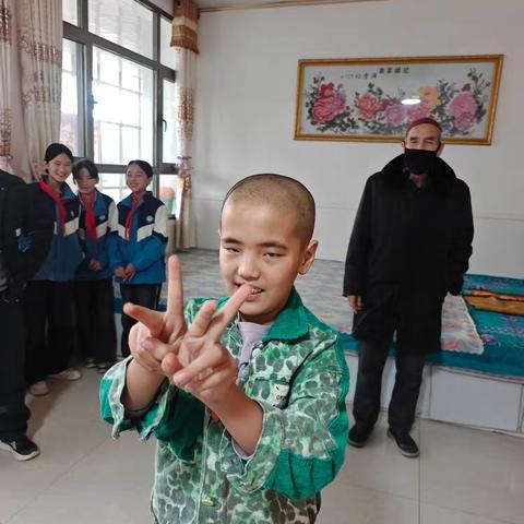 送教情暖童心，关爱传递希望——杓家小学送教上门活动 杓家小学