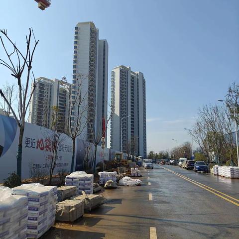 1月3日三一云湖小区施工进度