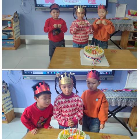 丰润二幼博宝二班12月集体生日会