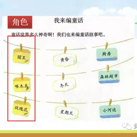 书40页作文指导 我来编童话