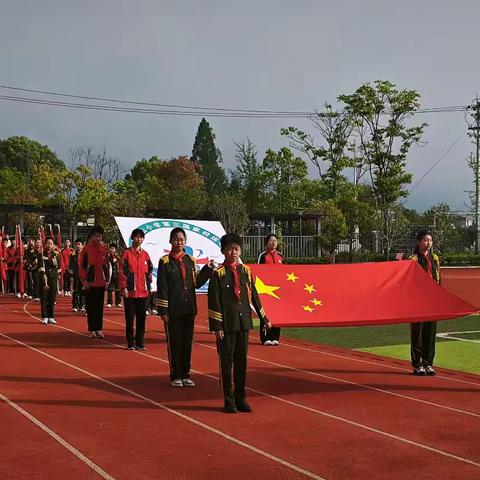 黟县碧山小学第三届家校运动会盛大开幕