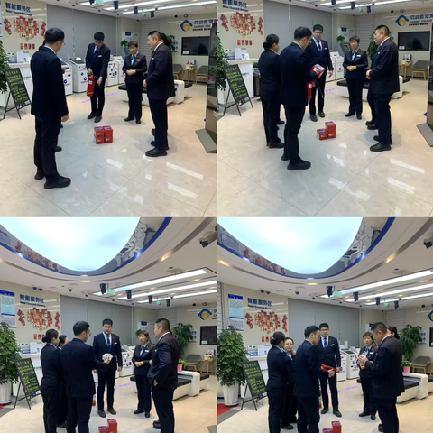 昌吉建行中山路2月防火安全演练