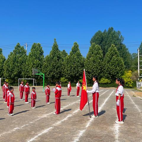 红领巾爱祖国，争做新时代好队员——桑梓镇大许庄中心小学一年级新队员（第一批）入队仪式