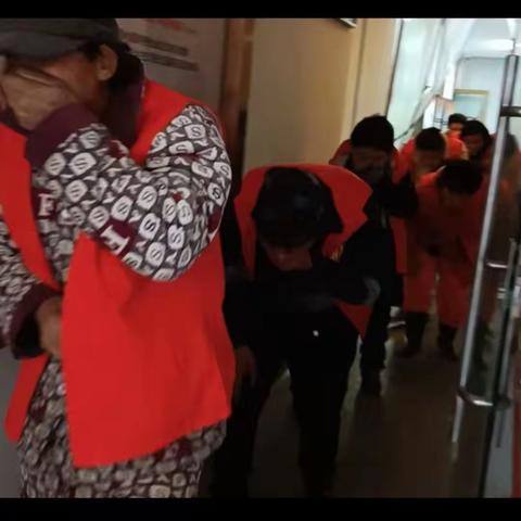 怀溪镇残疾人之家消防安全演练记
