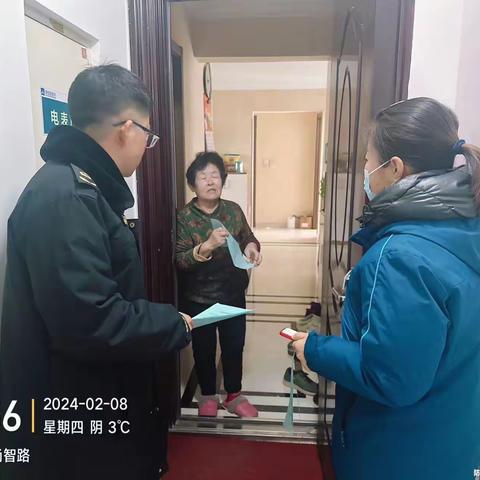 古城街道汇通社区开展春节“时令”垃圾分类宣传活动