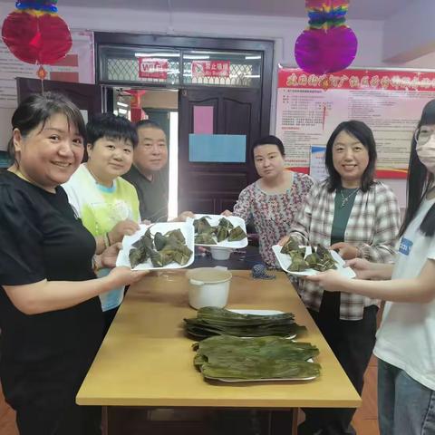建国街道河广社区新时代文明实践站开展“粽叶飘香过端午”端午节主题活动