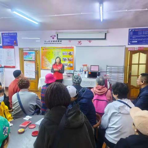 建国街道河广社区开展“远离电诈”主题宣传活动