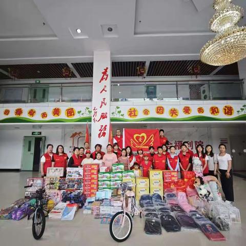 第134期 爱心之家公益团队正值“端午佳节”与“六一儿童节”之际，走进阳泉市社会福利院