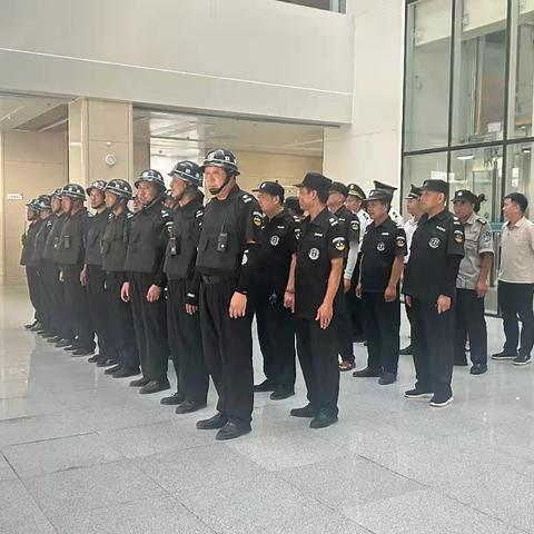 医警联动     反恐防暴——孟津人民医院新院区联合物业服务中心反恐防暴演练