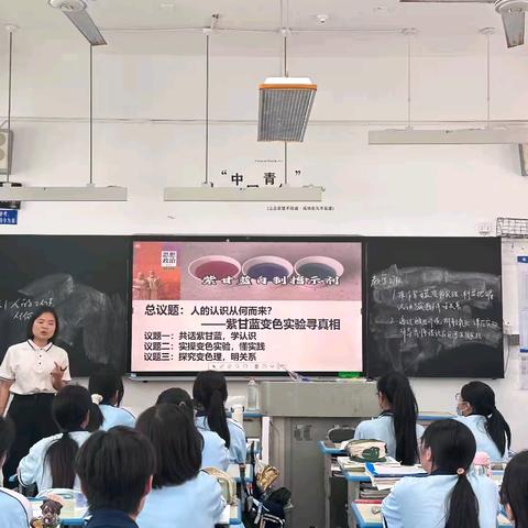 紫甘蓝遇见哲学：一堂跨学科探索“认识从何而来”的议题式教学课堂