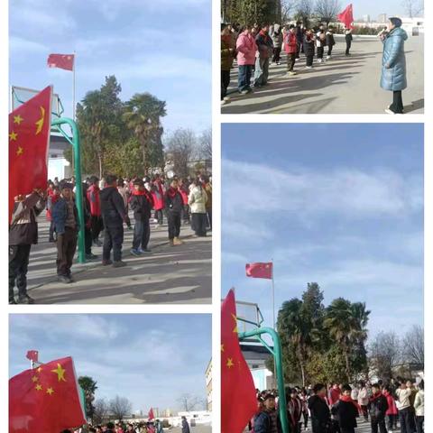 “我运动，我健康，我快乐”记商水县阳城办柴堂小学冬季运动会活动