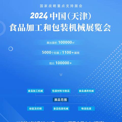 2024中国（天津）食品加工和包装机械展览会