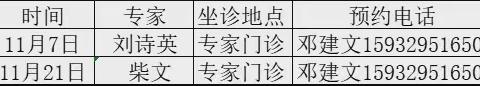 省专家亲临我院坐诊！11月12日江西省人民医院神经内科专家来我院坐诊了‍