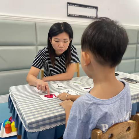 关于生命关怀理念下幼儿融合教育实践个人训练活动《认识物品》