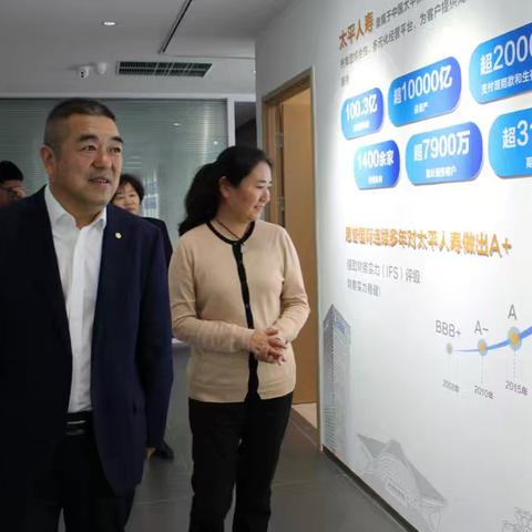 太平人寿河北分公司党委委员、工会主席楼屹立赴沧州中支开展调研