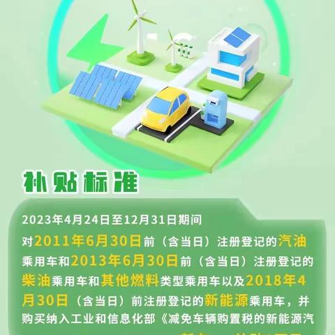 【陇南西和建通】2024喜讯来啦——甘肃省汽车以旧换新补贴来啦