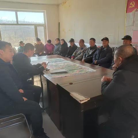 山门镇靠道村4月份主题党日活动